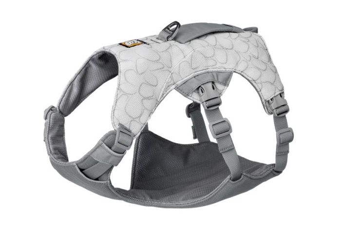 Охолоджувальна шлейка для собак Ruffwear Swamp Cooler™ M 69-81 см Сіро-білий