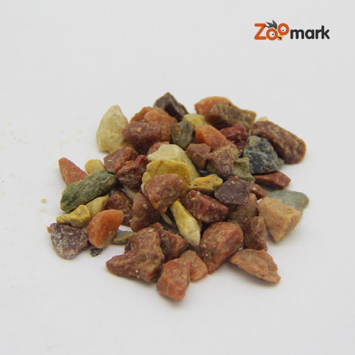 Грунт для акваріума біло-рожевий базальт-мармур 2-4 мм 10 кг