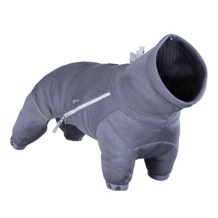 Утеплений комбінезон для собак Hurtta Midlayer Overall 25S Сірий