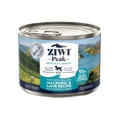 Повнораціонний вологий корм для собак Ziwi Peak Original Series Скумбрія та Ягнятина 170 г