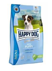 Happy Dog Sensible Mini Puppy сухий корм з ягнятком та рисом для цуценят малих порід 800 гр 
