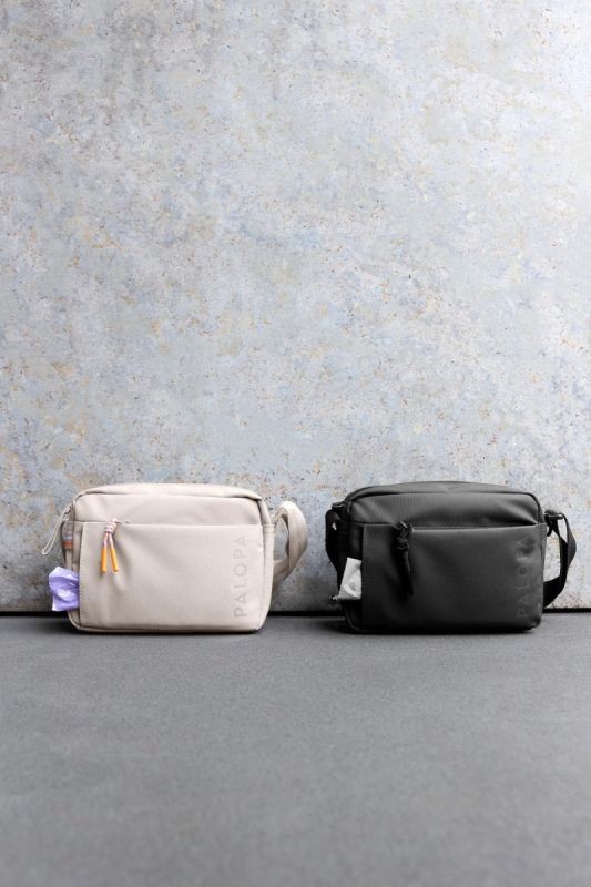 Квадратна сумка для ласощів та аксесуарів собак Palopa Noka Бежевий