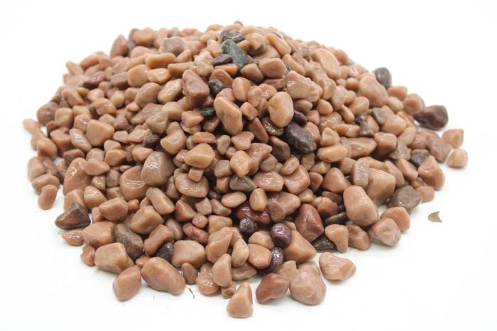 Ґрунт Галька кварцитна бордова 7-15 мм, вага 10 кг 