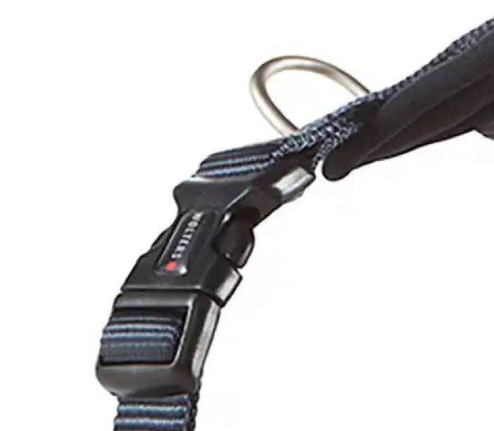 Шлейка для собак пом'якшена Wolters Professional Comfort 4 60-70 см / 30 мм Графітовий