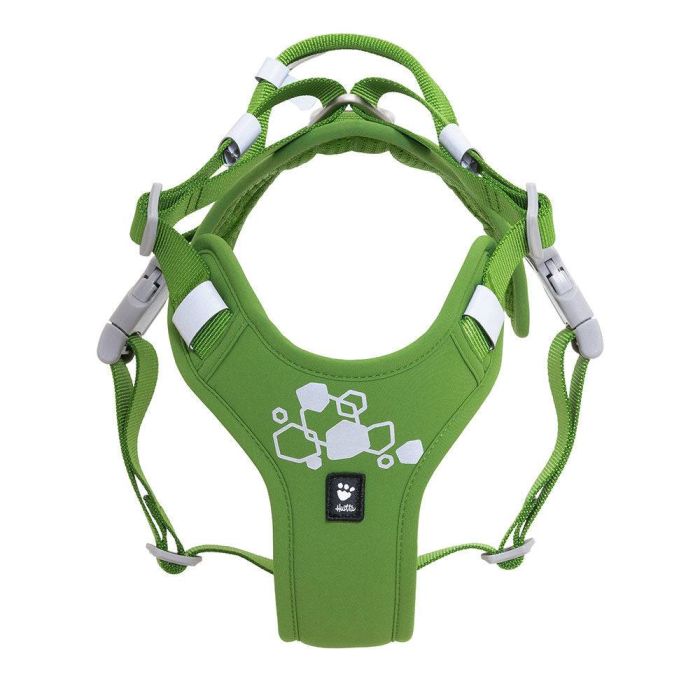 Шлейка пом'якшена для собак Hurtta Weekend Warrior Harness II ECO Зелений 65-80
