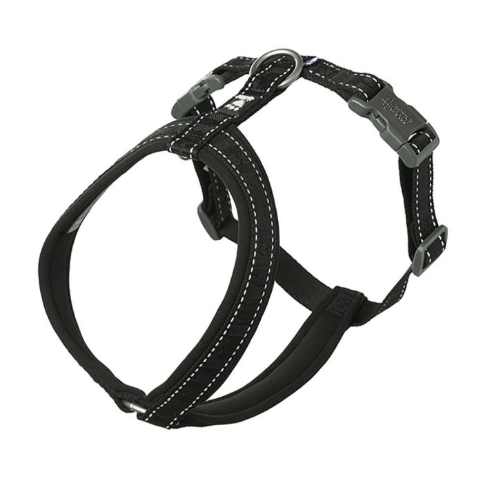 Анатомічна шлейка для собак Hurtta Casual Y-harness 45-55 Чорний