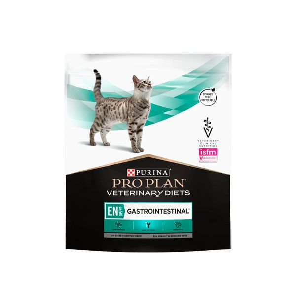 PRO PLAN Veterinary Diets EN Gastrointestinal сухий корм для котів при захворюваннях шлунково-кишкового тракту 400 г
