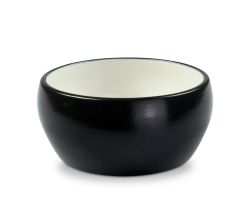Керамічна миска для собак Wolters Diner Color M 0,50 л Білий/Чорний