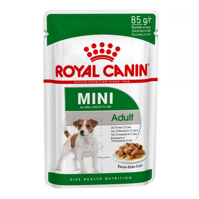 9 + 3 шт Royal Canin wet mini adult корм для собак 85г 11489 акція 