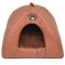Будиночок для тварин Юрта 2 паянка з ребрами жорсткості 3943  43см Коричневий