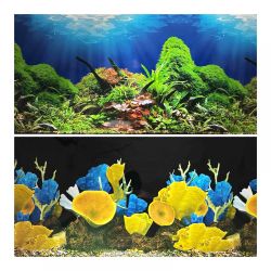 Фон для акваріуму двобічний, 30х15 м 