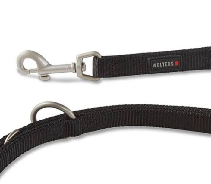 Повідець перестібка з нейлону Wolters Professional M 3 м / 15 мм Чорний