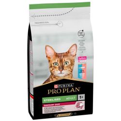 Pro Plan Sterilised Cod  Trout корм для стерилізованих котів з тріскою та форелью 3 кг