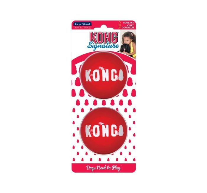 Іграшка для собак Kong Signature Ball S 2 шт.