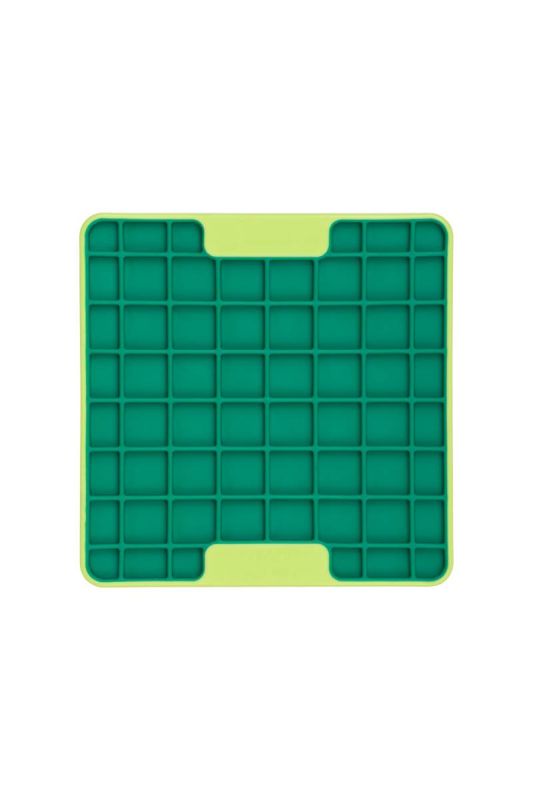 Лизальний килимок антистрес для маленьких собак собак LickiMat Mini Tuff Playdate Green, тверда основа