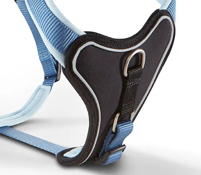 Шлейка для собак пом'якшена Wolters Professional Comfort 0 30-35 см / 15 мм Синій