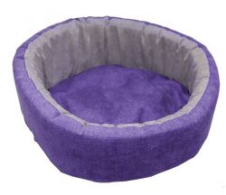 Лежак для тварин Преміум антикоготь  1 3814 см Бузковий
