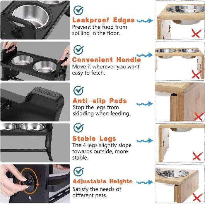 Барчики пластикові складні з металевими мисками 350мл миска4 ур. висоти