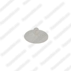 Присоска А-008 прозрачная большая для трубки силиконовой, 40 мм 