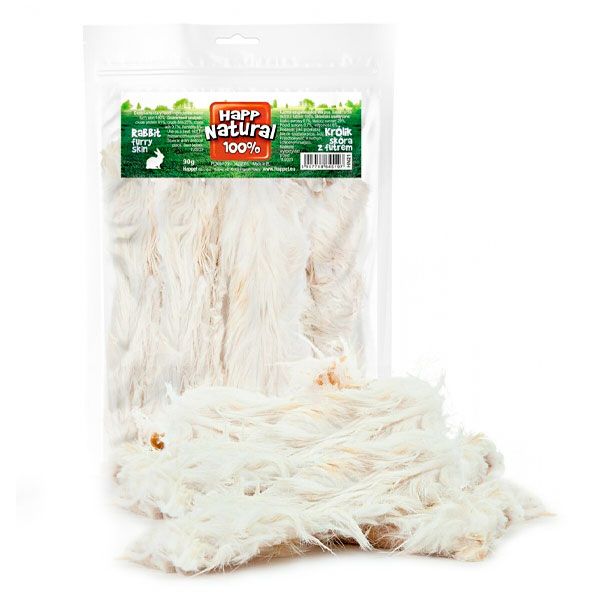 Шкіра кроля з хутром, 90 г 