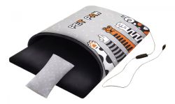 Грілка Кишенька Лапка сіра з USB L 5065см (2,5-6кг)