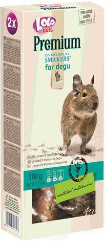 Lolo pets Smarkers PREMIUM колосок для дегу 100 г 