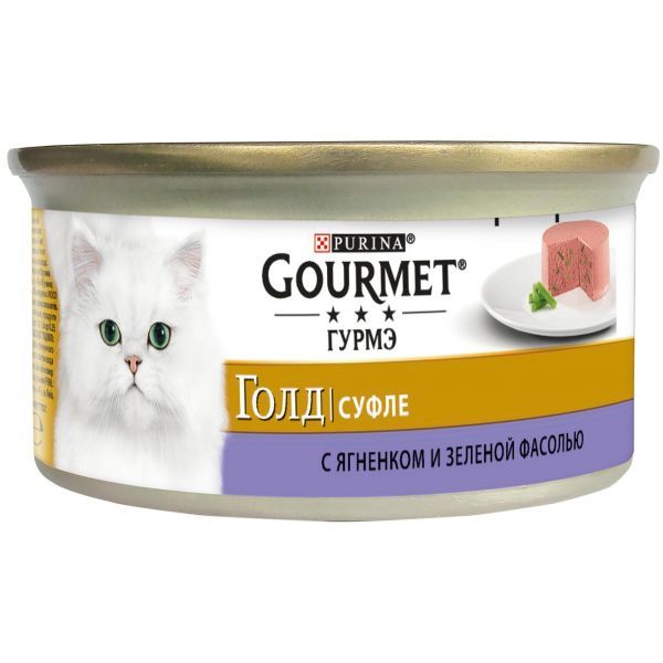 Gourmet Gold БИТОЧКИ з ягням і бобами 85 г