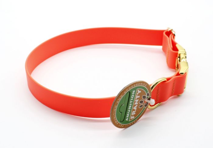 Нашийник Franty Сяйво біотан 25 мм  30-51 см. Салатовий