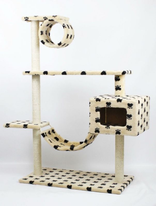 Містечко Дряпка сизаль Бежева лапка 