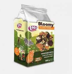 Lolopets корм herbal для гризунів овочева грядка 100 г 74101 