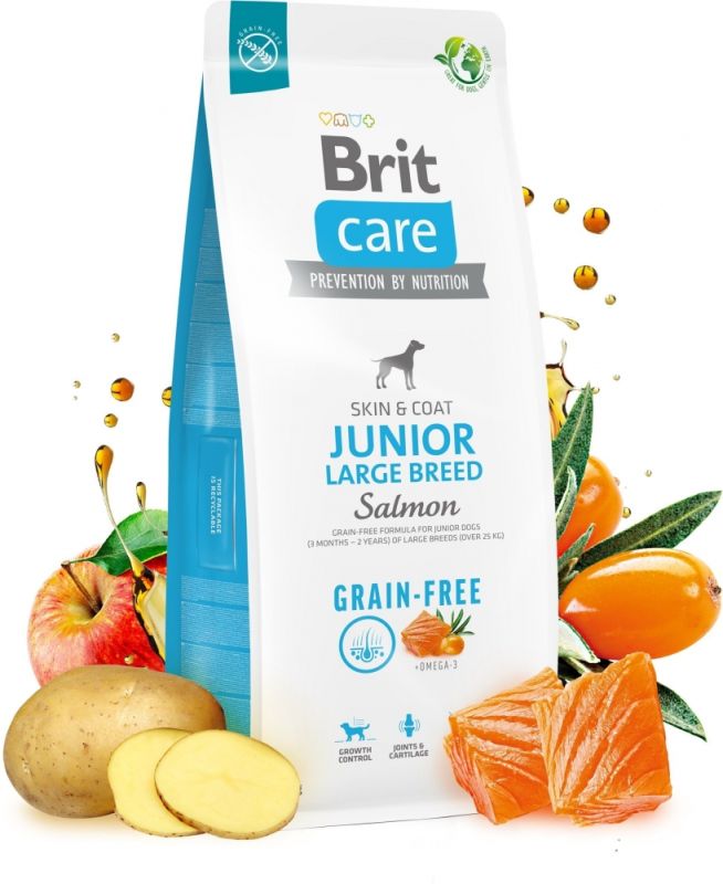 Brit Dog Grain-free Junior Large Breed Сухий корм для молодих собак великих порід 12 кг