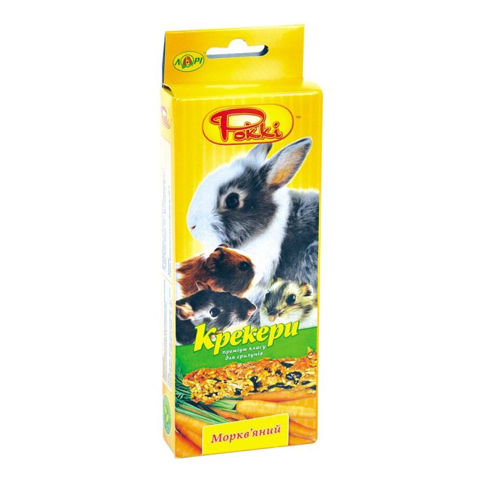 Крекер для гризунів морквяний, 2х50 г 