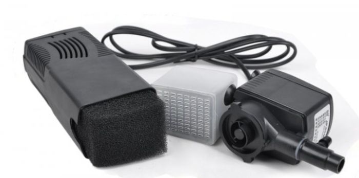 Sun-Sun Jialu JP-012 F-внутрішній фільтр для акваріума 300 л  год Фільтр Sun-Sun Jialu JP - 012 F 300 Lh, дощовий. вугільний