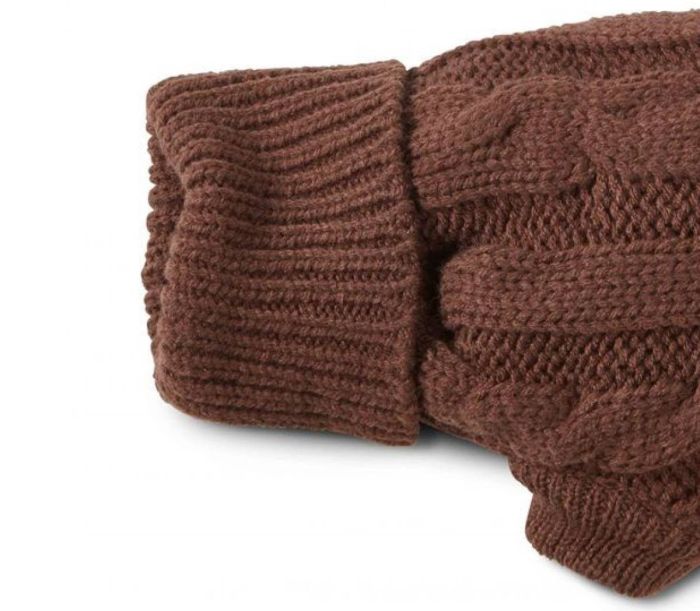 В'язаний светр для собаки Wolters Cable Knit з візерунком коси 50 см Коричневий