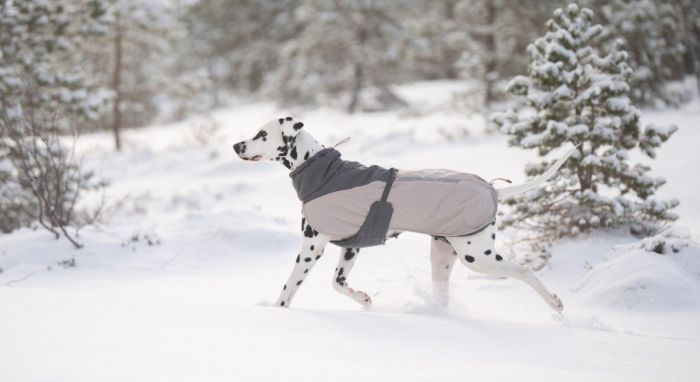 Зимова куртка для собак Glacier wool jacket 3.0 Non-stop dogwear Сірий 60