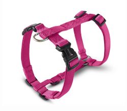 Анатомічна шлейка для собак Wolters Professional ХS 25-35 см / 10 мм Малиновий
