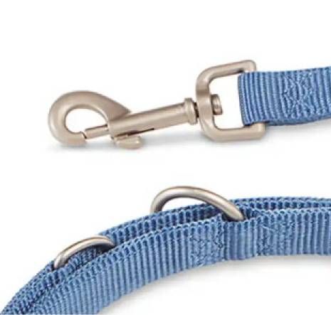 Повідець перестібка з нейлону для собак маленьких порід та котів Wolters Professional S 2 м / 10 мм Синій