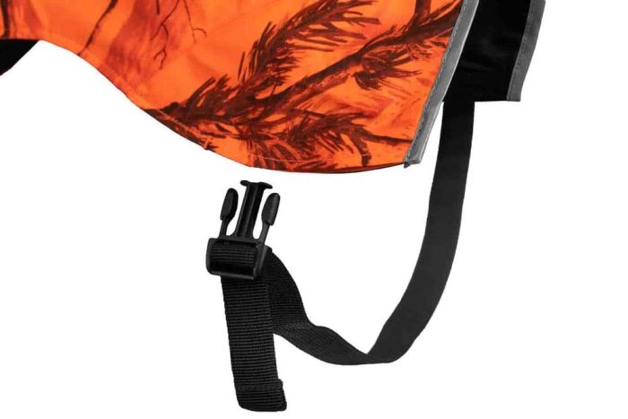 Камуфляжна накидка для собак Camo cover Non-stop dogwear Помаранчевий/M