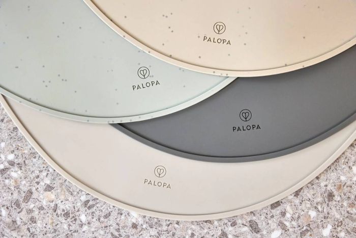 Килимок під миску собаки Palopa Loua Темно-сірий