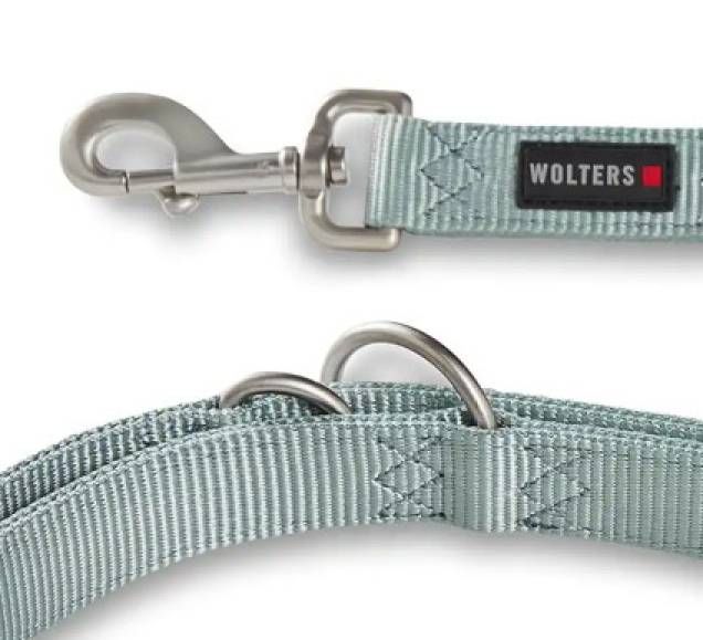 Повідець перестібка з нейлону для собак маленьких порід та котів Wolters Professional S 2 м / 10 мм Зелений