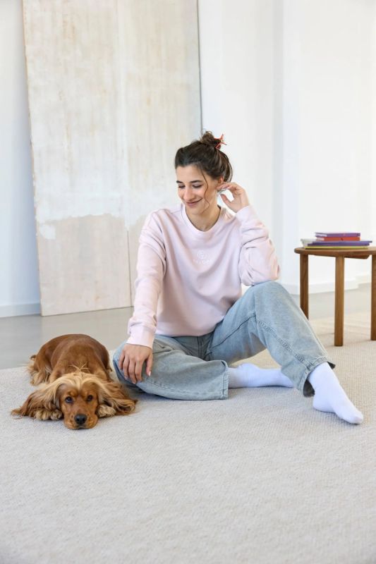 Світшот для власників собак Palopa Рожевий L