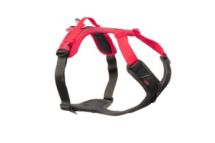 Шлейка для собак Ramble harness Non-stop dogwear Чорний/рожевий S