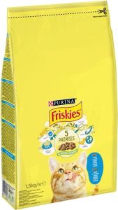 Friskies Salmon з лососем та овочами 1,5 кг