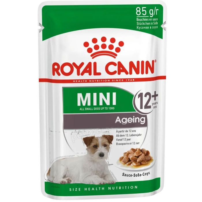 Royal Canin Mini Ageing + 12 для собак дрібних порід старше 12 років фарш в соусі 85 г