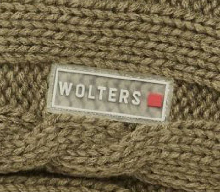 В'язаний светр для собаки Wolters Cable Knit з візерунком коси 40 см Оливковий