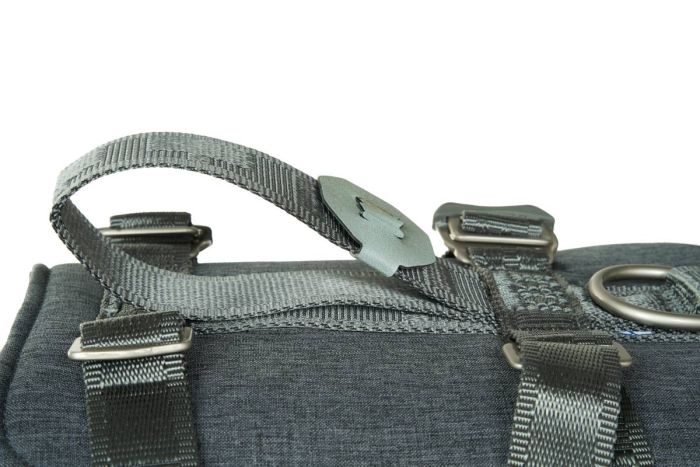 Шлейка для подорожей для собак Hurtta Travel ECO 0-5 кг Сірий