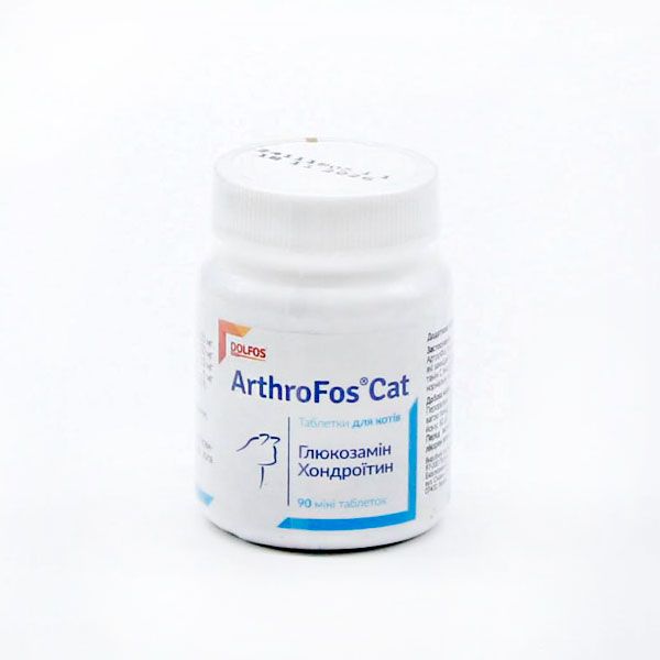 Dolfos ArthroFos Cat хондропротектор для котiв, 90 таб 
