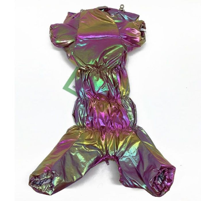 Веселка комбінезон для собак дівчаток на силіконі S2