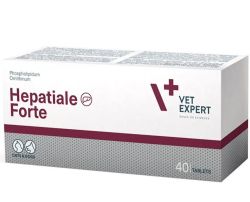 Hepatiale Forte (Гепатіале Форте) харчова добавка для печінки у котів та собак 