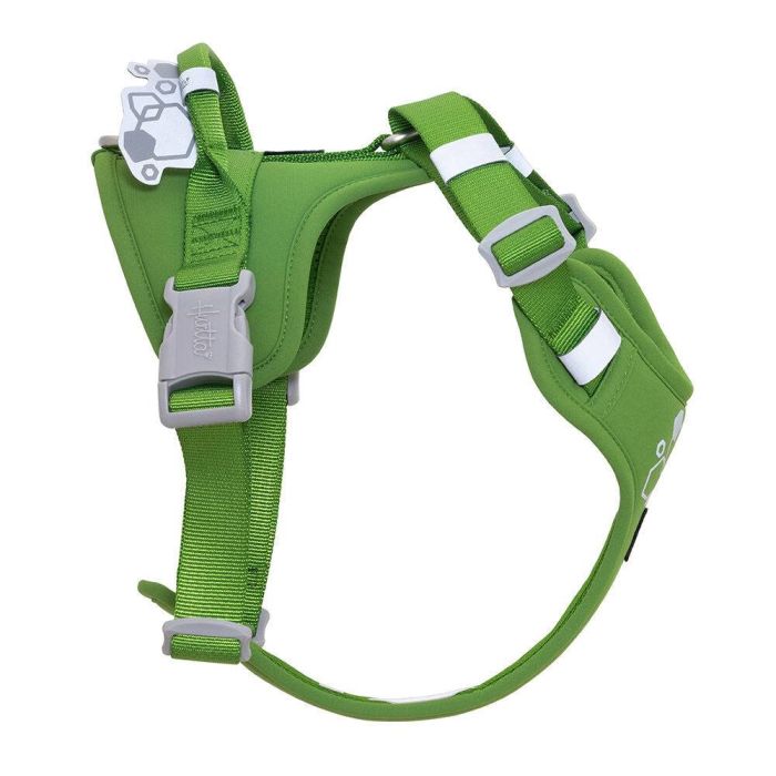 Шлейка пом'якшена для собак Hurtta Weekend Warrior Harness II ECO Зелений 55-70